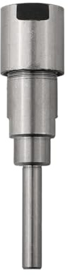 CashMuch Fräser-Bit-Adapter-Verlängerung für 8 mm 6 mm Schaftfräser, Karbonstahl-Verlängerungsschaft für Enaving und Trimmmaschine