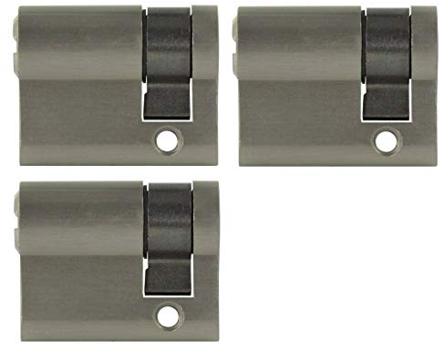 3 cilindri da 40 mm con chiusura simultanea 30/10 con 15 chiavi