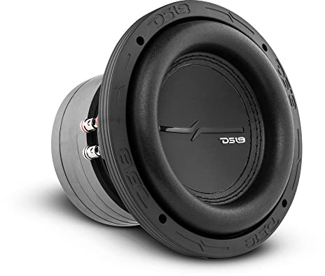 DS18 ZXI6.4D 6.5 High Excursion Car Audio Subwoofer 600W Watts Dual Voice Coil 4-Ohm 4 Magnets (1 Speaker), Black