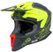JUST 1 Casco de Motocross MX Enduro Downhill ATV Casco Integral con Carcasa de Fibra de Vidrio ECE