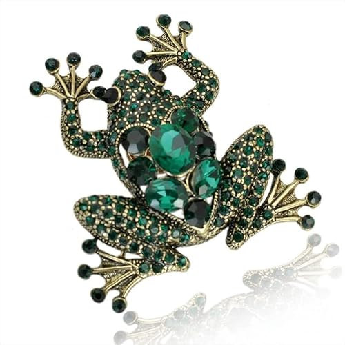 YOGAYE DIY Tuch Dekoration Weibliche Kragen Pin Legierung Boutonniere Herren Hochzeit Kragen Broschen Frosch Form