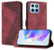YIRRANZD Funda para Honor 70 Lite/Honor X6 /Honor X8 5G, Funda Tapa Libro Movil Carcasa PU Cuero [Ranura para Tarjeta], Flip Caso Cubierta Case Funda para Honor 70 Lite / X6 / X8 5G (Rojo)