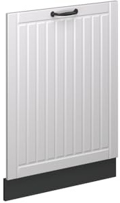 Vicco Façade de Lave-Vaisselle Fame-Line, Blanc Campagne, 60cm sans PT, à Combiner avec d'autres modules de la série Fame-Line