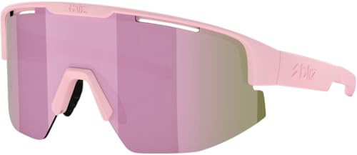 BLIZ Matrix SMALL Sonnenbrille 2025 Matte Powder pink/Brown Rose Multicolor