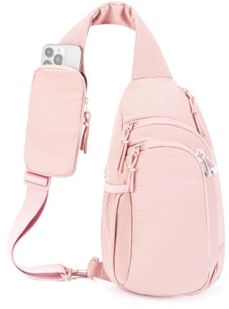 Brusttasche Damen Sling Bag Herren mit RFID-Blockierung Anti Diebstahl Tasche Umhängetasche Schultertasche Handytasche
