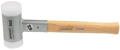 ABC Tools 3366.060 Mazzuola e Mazze Anti Rimbalzo, Grigio