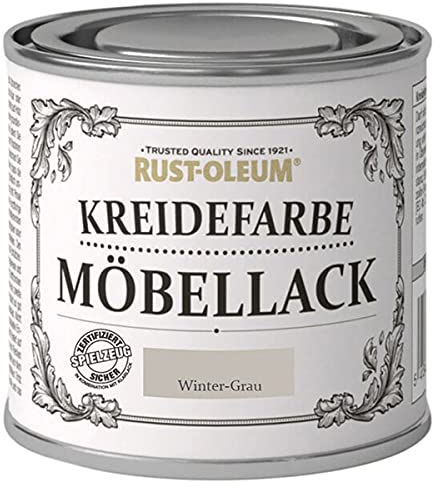 RUST-OLEUM 14013.DE.0.125 Kreidefarbe DOSE 125ml winter grau
