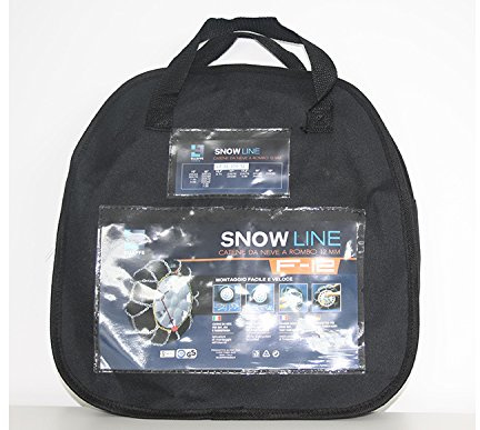 Snow Line SL12-247 - SCHNEEKETTEN FÜR SUV-4X4 12 MM GR 247 MAßE 235/60 R18 - TÜV GEPRÜFT