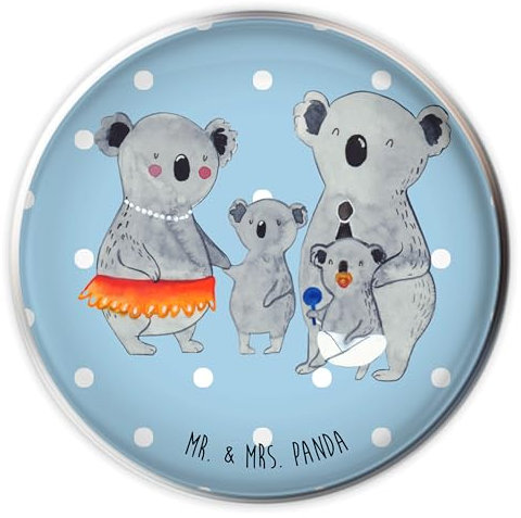 Mr. & Mrs. Panda Stöpsel Waschbecken Koala Familie - Geschenk, Mama, Koalas, Abflussstöpsel, Abfluss, Papa, Muttertag, Stopfen