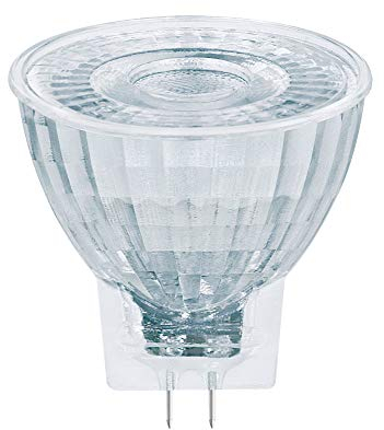 OSRAM Dimmbare MR11 LED Reflektorlampe mit GU4 Sockel, Warmweiss (2700K), Glas Spot, 3.2W, Ersatz für 20W-Reflektorlampe,LED SUPERSTAR MR11 12 V, Warmweiß