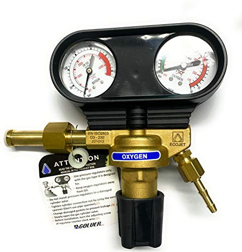 Riduttore di pressione EN ISO 2503 ECOJET Ossigeno