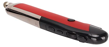 Ratón Inalámbrico con Lápiz, 6 Teclas, 3 Niveles, Ratón Inalámbrico Bluetooth, Accesorios de Computadora de 14 Pulgadas, Ratón Portátil de Oficina, PR-08(Rojo)