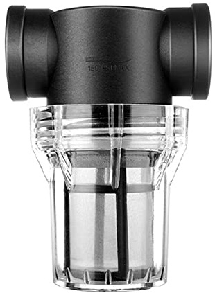 Filtre de tuyauterie, filtre de pompe à eau avec filtre en acier inoxydable à maille 40/80, écran de maille en ligne, filtre de pompe à eau pour l'irrigation de jardin