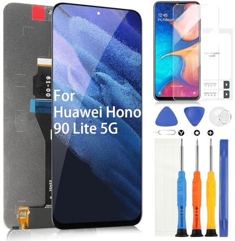 for Honor 90 Lite 5G CRT-NX1 LCD Display for Honor X8a 2023 LCD Touchscreen Digitazer Assembly Replacement with Repair Tool Kit (6.7 Inches, Black)