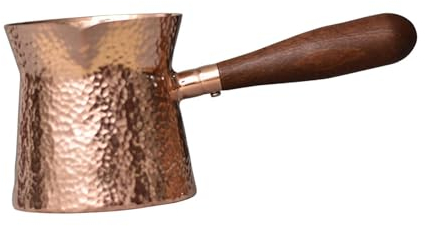 Caffettiera Turca, caffettiera, Macchina per Il tè con Manico in Legno con Manico Lungo, caffettiera Turca, Tazza di caffè Turco