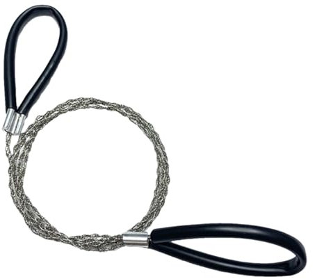 Sierra De Alambre Para Madera - Motosierra Manual De Supervivencia Sierra De Cable Para Tubos De PVC | Cuerda De Bolsillo Para Sierra De Alambre De Metal | Herramienta De Corte