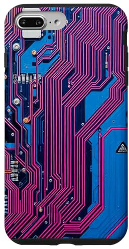 Schéma détaillé de la carte mère avec circuits électroniques Coque pour iPhone 7 Plus/8 Plus