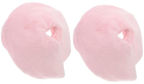 Wiederverwendbare Brustgelkissen Rosa 1 Paar, für Stillende Mütter | Warm und Kältetherapie, Bequeme Passform, Gel Pvc Stoff, für Milchbildung und Brustpflege