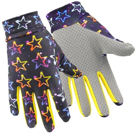 Seidenhandschuhe Für Kinder - 16.5cm UV Schutz Vollfinger Eisseide Sommer Handschuheatmungsaktiv Rutschfest Kinder Handschutz Sport Wandern Spielen Garten Outdoor Aktivitäten Leichte Handschuhe Sonnen