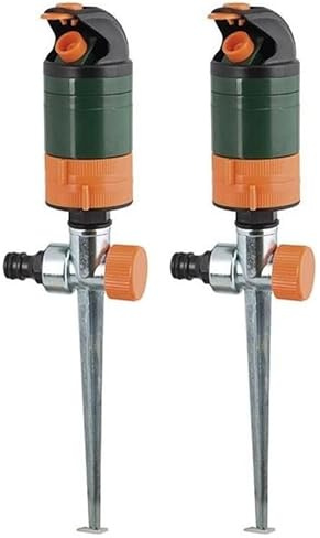 Siena Garden Sektorenregner, Rasensprinkler, Sprenger, 33x8,5x33cm, 399869 (Packung mit 2)