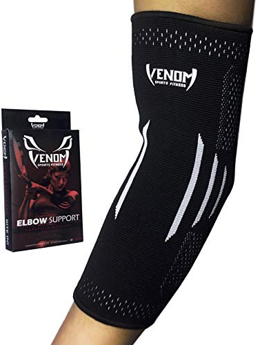 Efast Compression Sleeve - Elastic Support, Tendonitis Pain, Tennis Elbow, Golfer's Elbow, Arthritis, Bursitis, Basketball, Baseball, Football, Golf, Lifting, Sports, Men, Women (L)