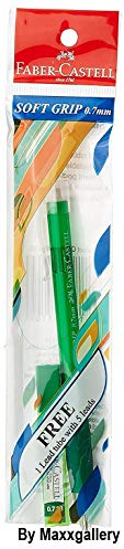 Faber-Castell Soft-Grip Druckbleistift, 0,7 mm, Schwarz