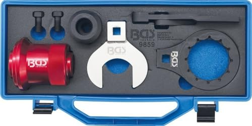 BGS 9859 | Differentialflansch-Werkzeug-Satz | für BMW E70, E82, E90-E93 | Einlegemutter-Werkzeug | Kardanwellenmutter | Differential-Eingangswellen-Dichtring | Heck- & Allradantrieb