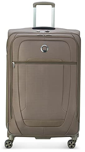 DELSEY PARIS - HELIUM DLX - Valise Grande Taille Souple Extensible - 83x50x33cm - 123 litres - XL - Moka