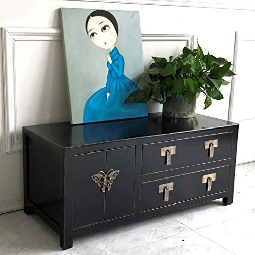 OPIUM OUTLET Meuble Chambre Commode Sideboard Console Buffet chiffonnier Cabinet Armoire de Marriage garderobe Chinois Asiatique Oriental Antique Vintage Shabby-Chic