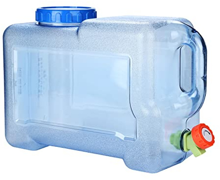 Trintion Wasserkanister mit Hahn und Schraubdeckel Wasserbehälter Trinkwasser Behälter, Wassertank für Wandern Camping Picknick Wohnwagen