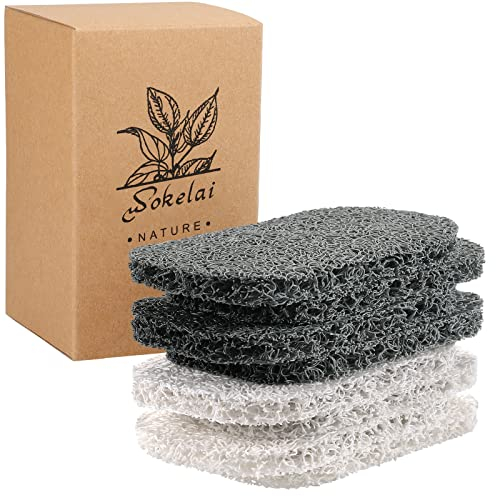 8 Stück Seifenhalter Seifenspender Seifenschale wiederverwendbar rutschfest für Dusche Bad Küche Arbeitsplatte BPA- Frei weiß dunkelgrau