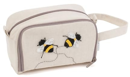 Hobby Gift Häkeltasche mit Seitentasche, Biene