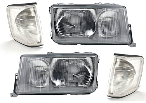 Johns, Juego de intermitentes para Mercedes W201 H4 H3 Lin R 190 82 hasta 93