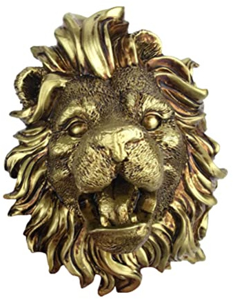 Operitacx Buse De Fontaine Tête De Lion Buse De Jardin Murale Ornement Décoratif pour Bassin Extérieur