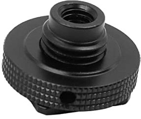 Tiardey 1/4 pouce filetage Vis monocouche à Flash adaptateur Chaud Froid Chaussure Support pour trépied rotule Support Microphone