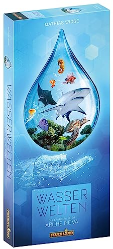 Feuerland Spiele Arche Nova: Wasserwelten: 1. Erweiterung, Weiß, 15 x 32 x 3 cm