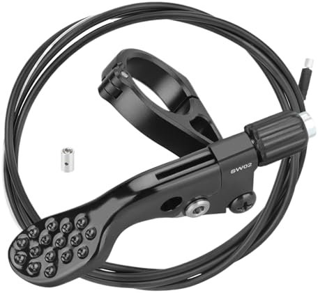 Tija Telescópica para Ciclismo - Palanca Remota Telescópica Ajustable para Tija De Sillín | Controlador Remoto De Tija De Sillín | Tija De Sillín De Bicicleta | Palanca De Cambios Remota De Tija De