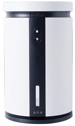 GMBAYUE Deshumidificateur d Air Cave, Déshumidificateur pour La Maison, Déshumidificateur Portable avec Arrêt Automatique pour Salle de Bain, Chambre, sous-Sol, Lumière LED 7 Couleurs