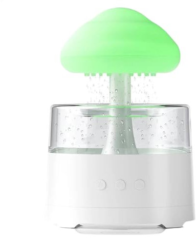 Rain Humidifier, Cloud Humidifier, Mushroom Humidifier, Waterfall Lamp Humidifier, Rain Cloud Diffuser, Humidifier For Reading, Humidifier For Sleeping, Cloud Diffuser, Rainfall Humidifier, Humidifier