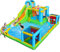 FBSPORT hüpfburg Outdoor mit gebläse 480 x 370 x 210 cm hüpfburgen Kinder aufblasbare hüpfburg draußen XXL Outdoor für Erwachsene groß hüpfburg mit rutsche geeignet für Kinder von 3 bis 12 Jahren