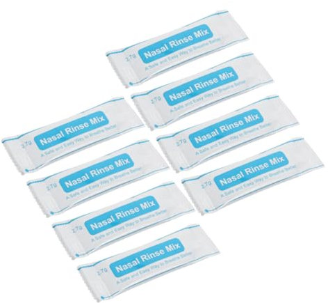Healvian Sale Per Lavaggio Nasale in Bustine 2,7g x 40, Soluzione Fisiologica Senza, Pulizia e Protezione Cavità Nasali Per Adulti e Ragazzo Ragazza, Uso Quotidiano e Protezione Da Agenti Esterni