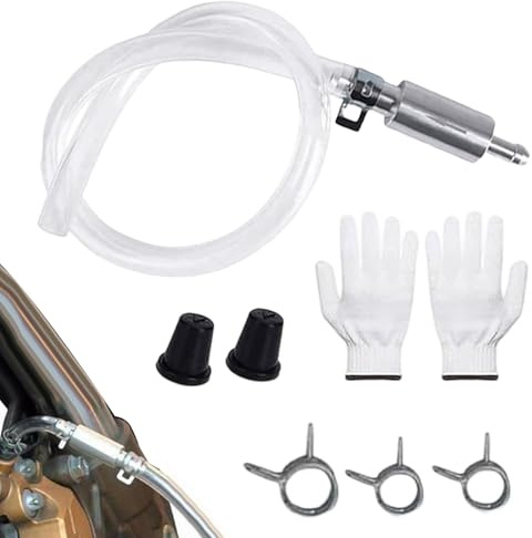 Kit Sgonfiatore Freni - Strumenti per Frizione Freni e Scarico Auto | Kit per Sanguinamento Fluido Idraulico per Bicicletta Meccanici Motocicletta Furgone Automobile e Autocarro