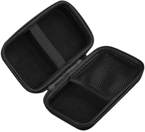 VICASKY Tragbare Schwarze Zigarrenbox aus Eva und Kunststoff Stoßfest und Druckresistent mit Elegantem Vintage Design für Komfortable Aufbewahrung Unterwegs