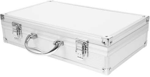 GARVALON Maletín para Micrófono Portátil con Asa Resistente y Acolchado para Micrófonos Inalámbricos Organizador Compacto para Accesorios y Protección contra Golpes y Arañazos
