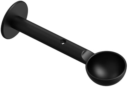 MUELODSIC Apisonador de cuchara dosificadora de café cucharada de café espresso PP Black