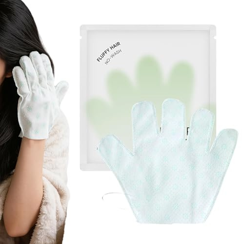 Gants de Coiffure Doux Et Sans Rinçage | Gants de Coiffure Réutilisables pour le Styling Pour Toute la
