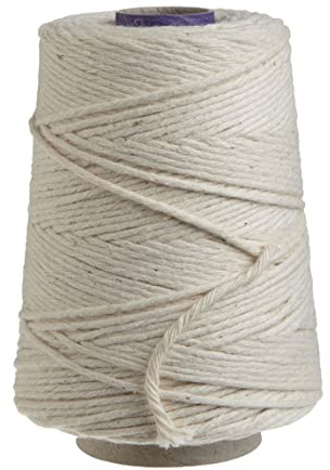 Regency Wraps Cordel de Cocina, algodón, Blanco Roto, Paquete de 2