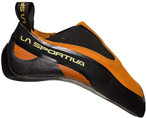 LA SPORTIVA Cobra Orange - Präziser enganliegender Leder Kletterschuh, Größe EU 41 - Farbe Orange