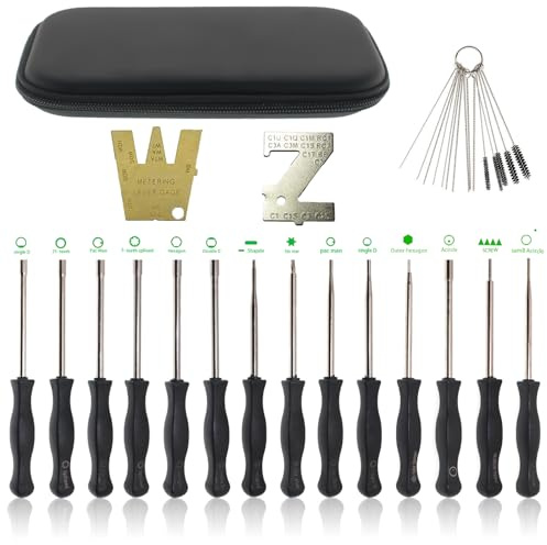 Carburetor Adjustment Tool Kit 14 Carb Adj Tool Compatible With Stihl Husqvarna Echo Craftsman Poulan Troy Bilt Trimmer Chainsaw Weedeater With Double D Single 530035560 Splined