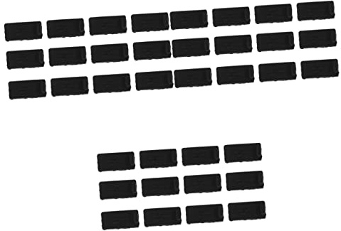 Parliky 96stücke USB Staubschutzkappen Abdeckungen Für USB-anschlüsse Langlebige Schutzstopfen Für Laptop Und Geräte Effektiver Staubschutz Zufällige Farben Erhältlich